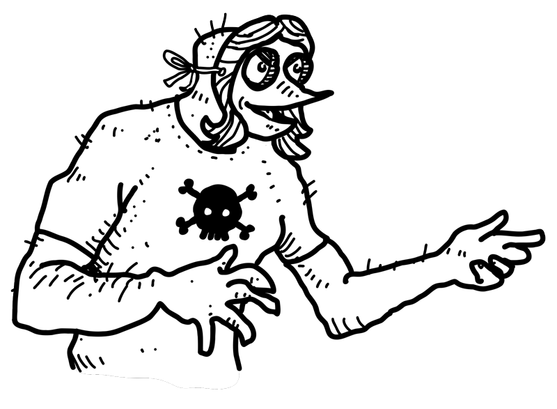 Hacker using social engineering tactics
