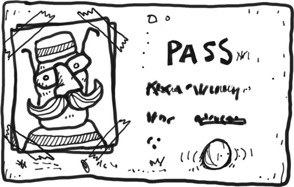 Fake identity document