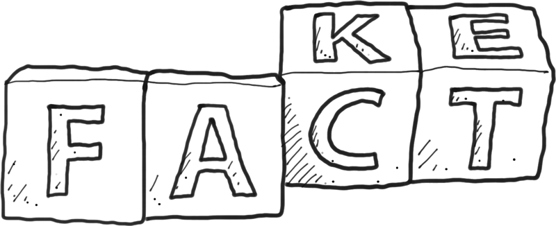 Fact blocks representing truth and accuracy